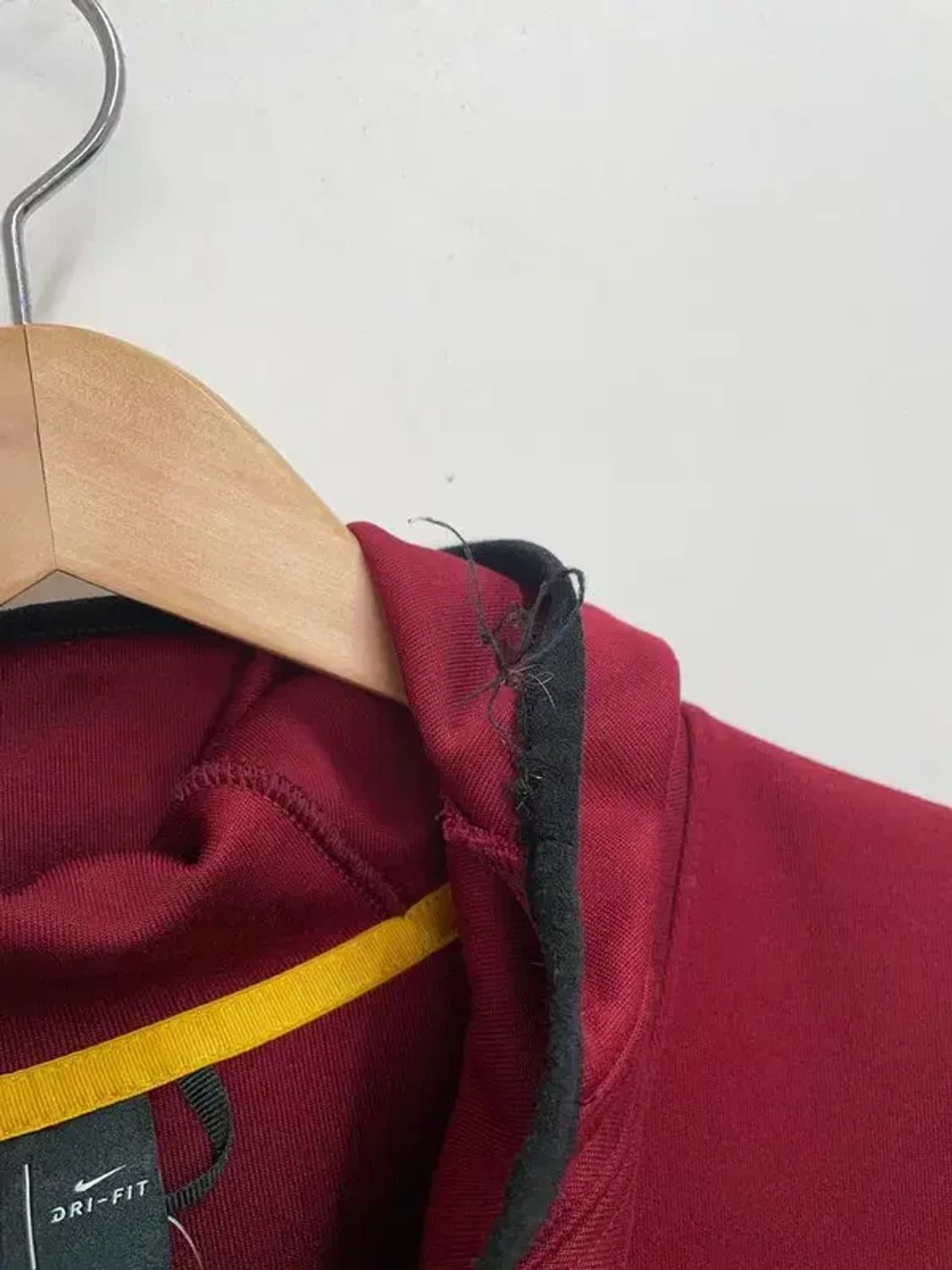 3XL 나이키 클리블랜드 카발리어스 드라이핏 웜업 후디 버건디 상품이미지6