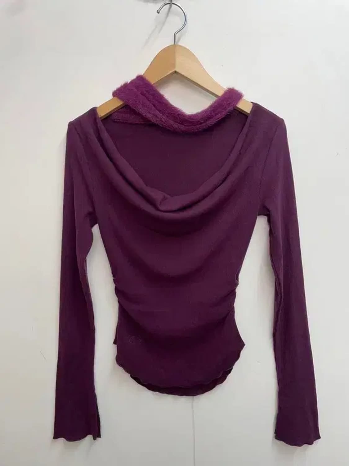 wooha 새상품 골지 니트 캉캉 레이스 미니스커트 코디세트 상품이미지3