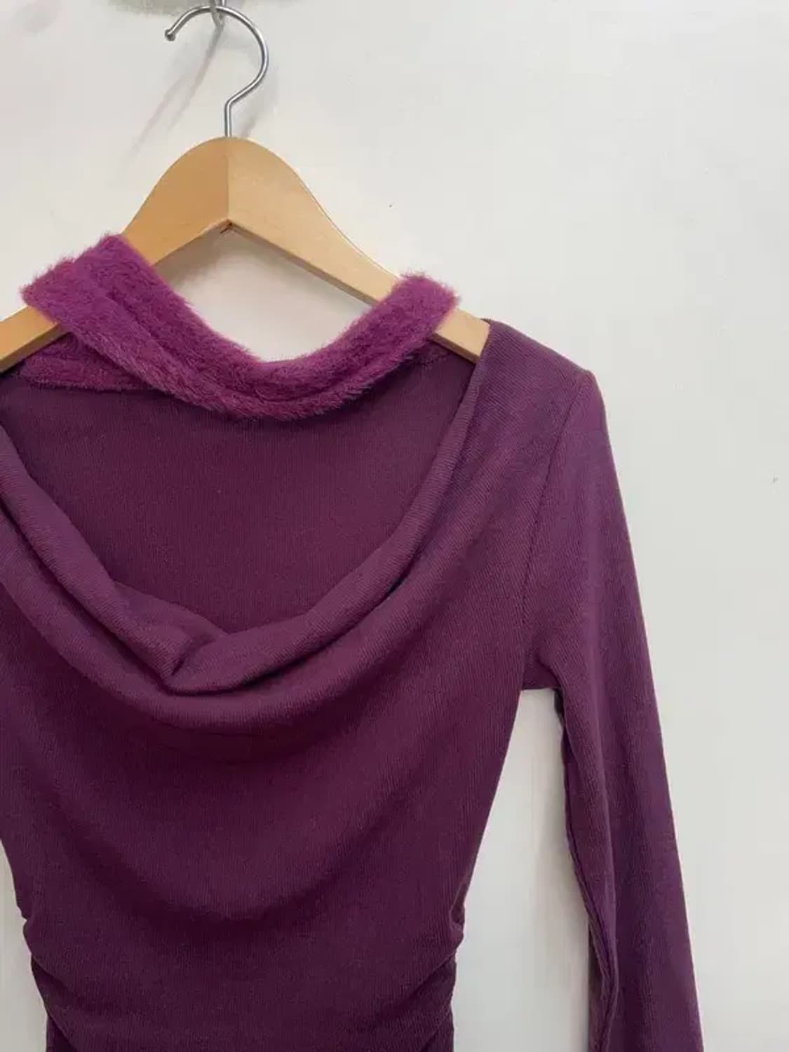 wooha 새상품 골지 니트 캉캉 레이스 미니스커트 코디세트 상품이미지4