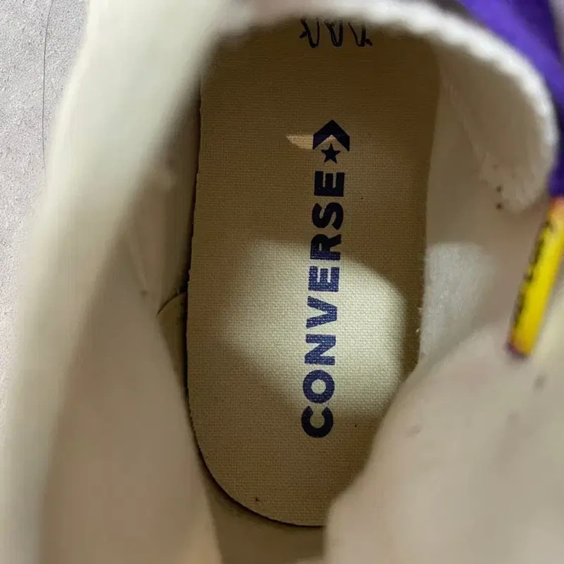 270 컨버스 척테일러 커스텀 하이탑 스니커즈 화이트 상품이미지6