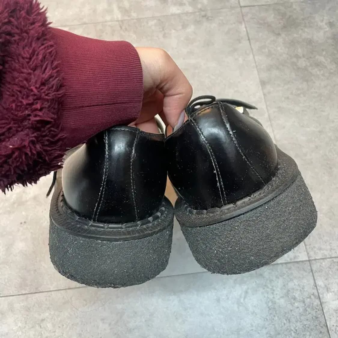 250 260 앤더슨벨 조지콕스 클리퍼 슈즈 블랙 로퍼 상품이미지2