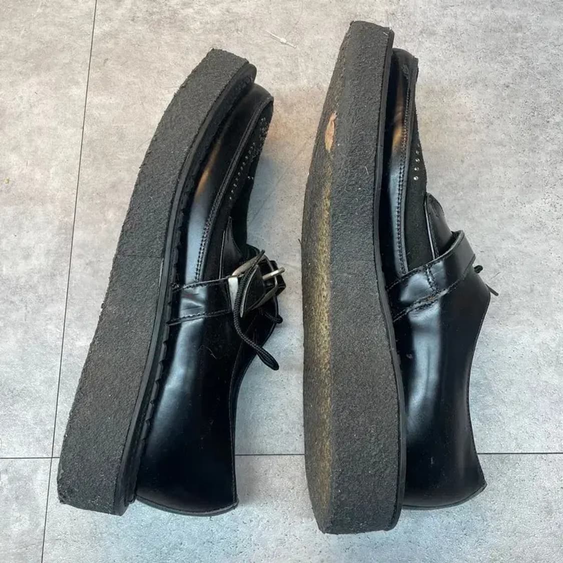 250 260 앤더슨벨 조지콕스 클리퍼 슈즈 블랙 로퍼 상품이미지5