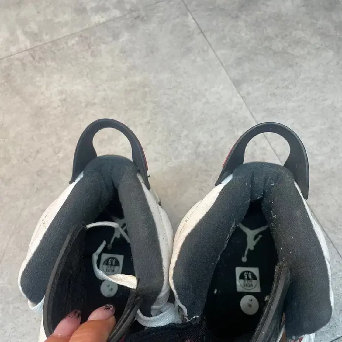 275 나이키 조던6 카마인 하이탑 스니커즈 상품이미지10