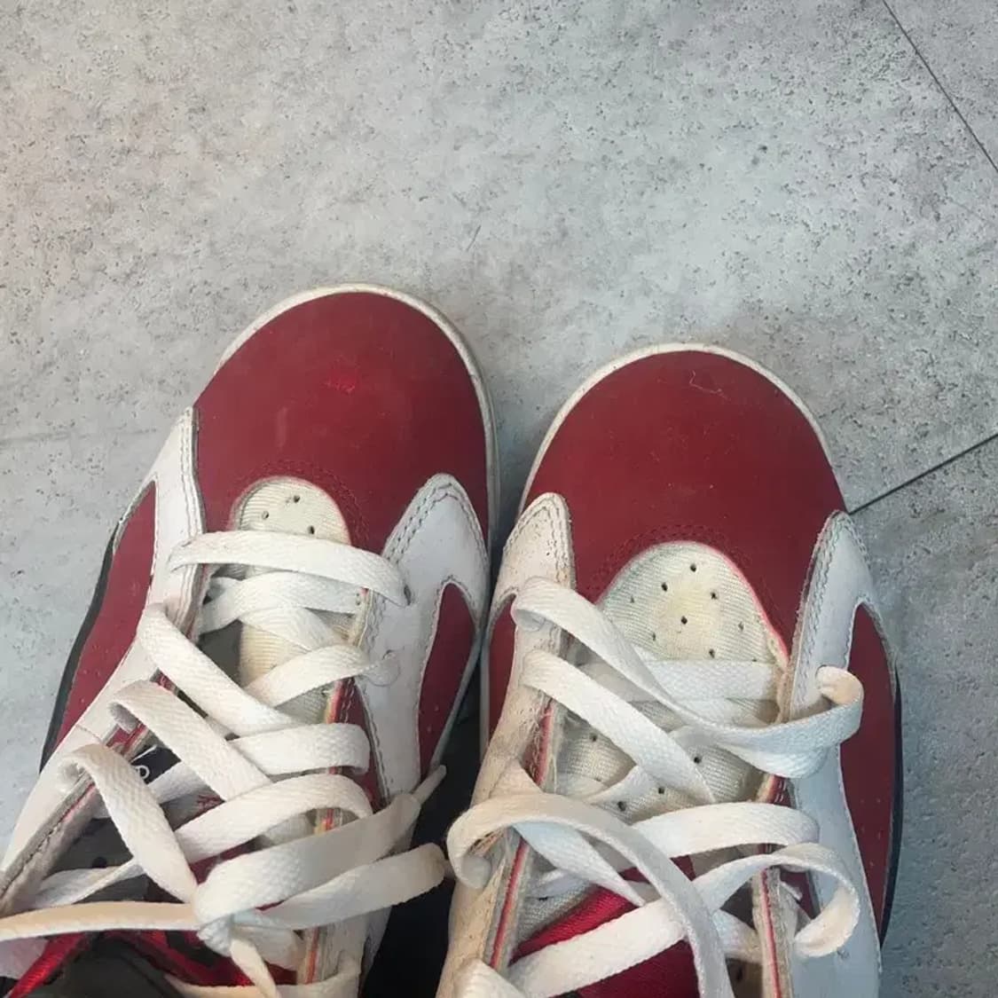 275 나이키 조던6 카마인 하이탑 스니커즈 상품이미지4