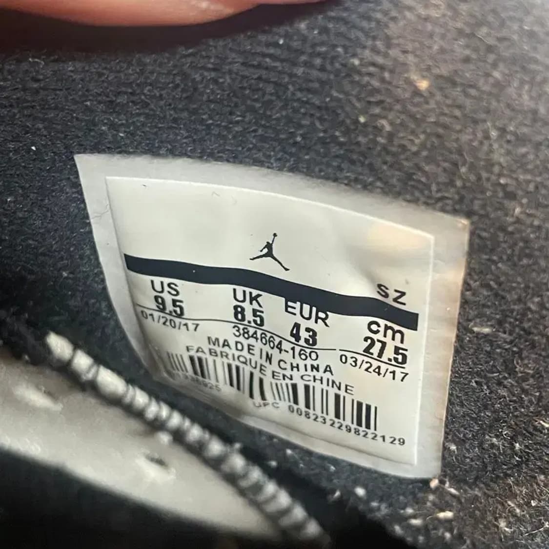 275 나이키 조던6 카마인 하이탑 스니커즈 상품이미지8