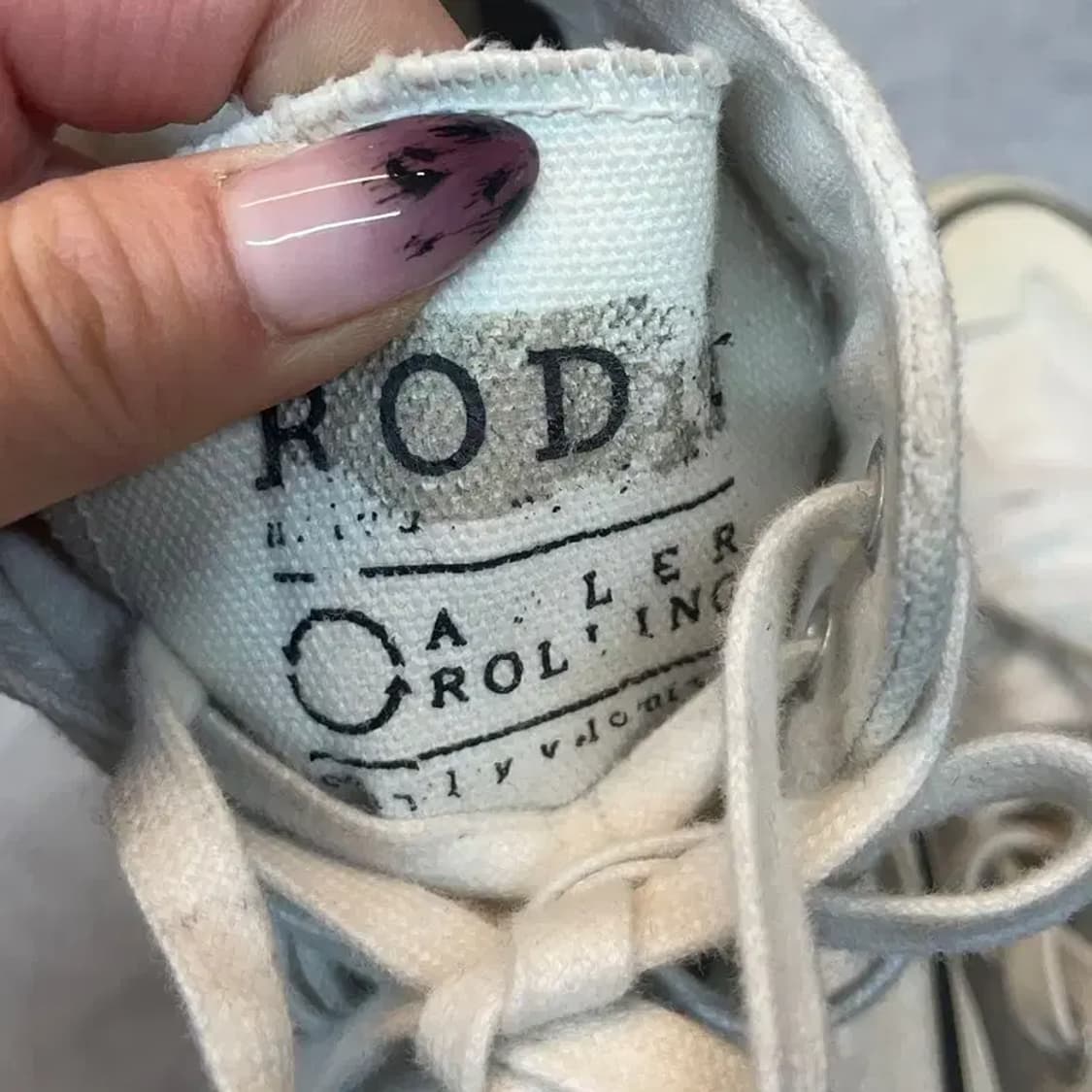 42사이즈로드 rodd 에이블러 롤링 키높이 스니커즈 하이탑 상품이미지5