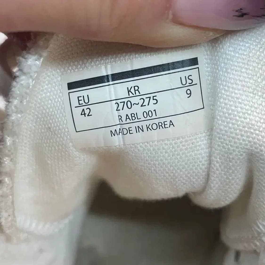 42사이즈로드 rodd 에이블러 롤링 키높이 스니커즈 하이탑 상품이미지6