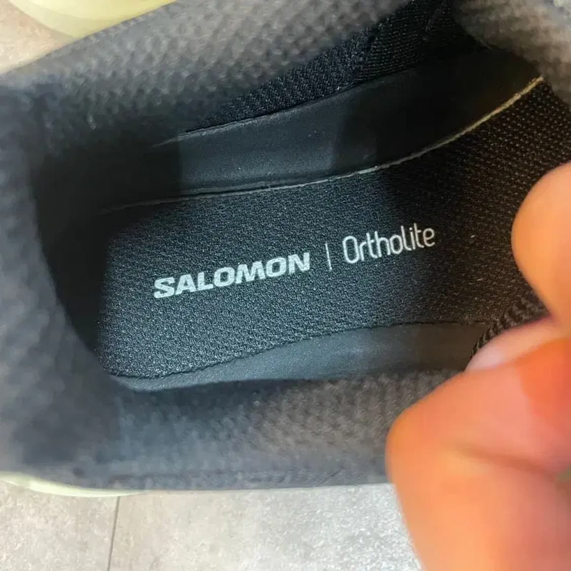 265 살로몬 스피드크로스 6 러닝화 블랙 고프코어룩 상품이미지6