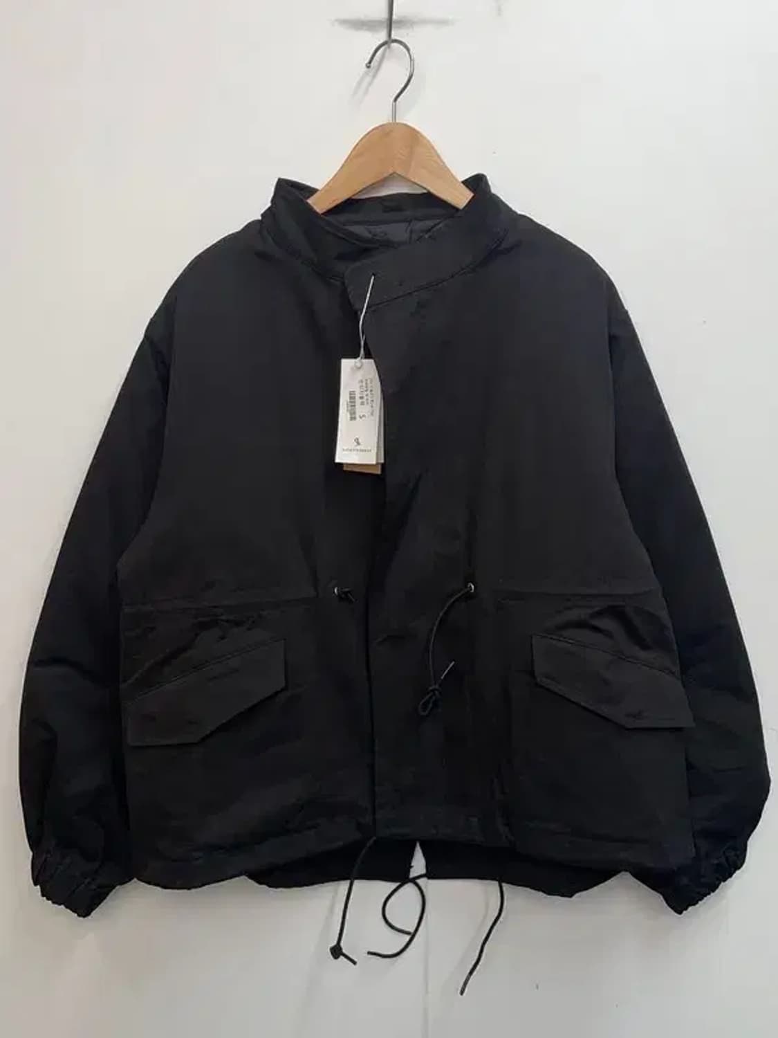 스몰 미사용 라퍼지스토어 코튼 내피 자켓 블랙 상품이미지2