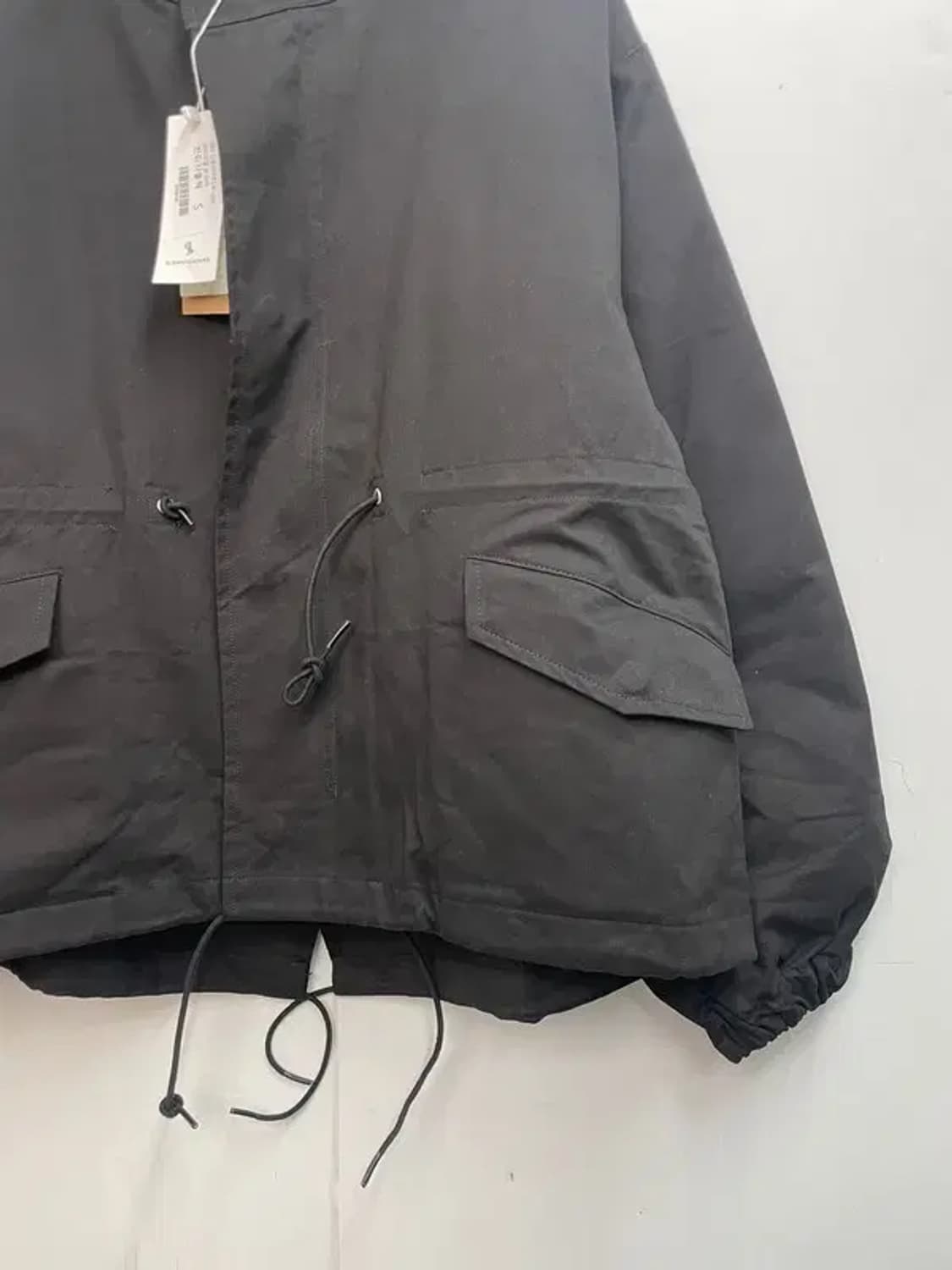 스몰 미사용 라퍼지스토어 코튼 내피 자켓 블랙 상품이미지3