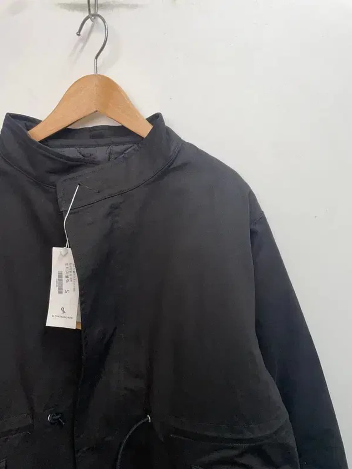 스몰 미사용 라퍼지스토어 코튼 내피 자켓 블랙 상품이미지4