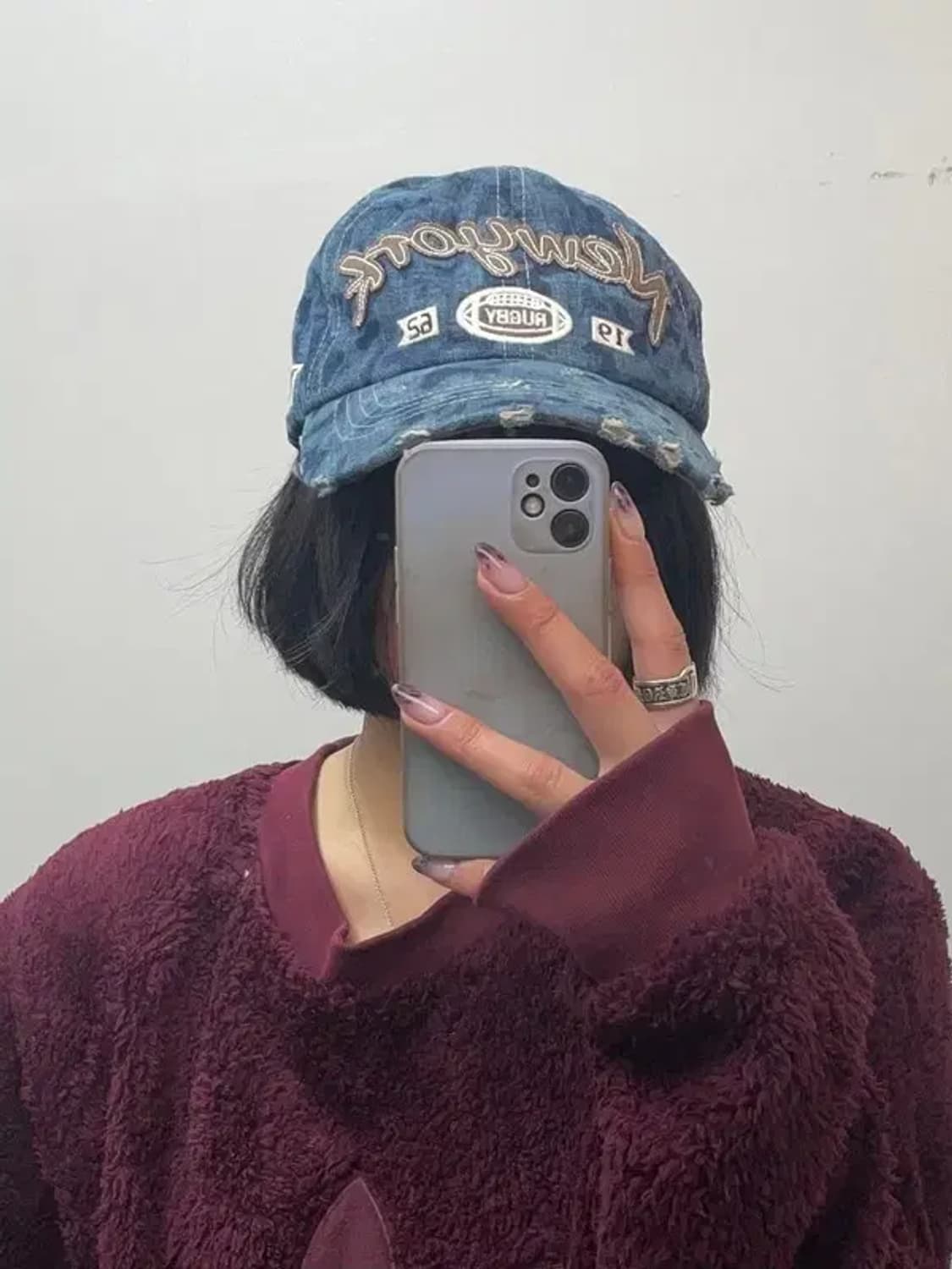 AERO FITCH 빈티지 뉴욕 럭비 볼캡 모자 상품이미지1