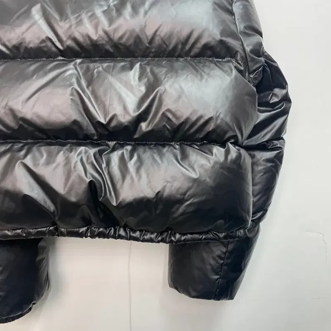 xs 라퍼지아우어우먼 누빔 다운패딩 점퍼 블랙 상품이미지10