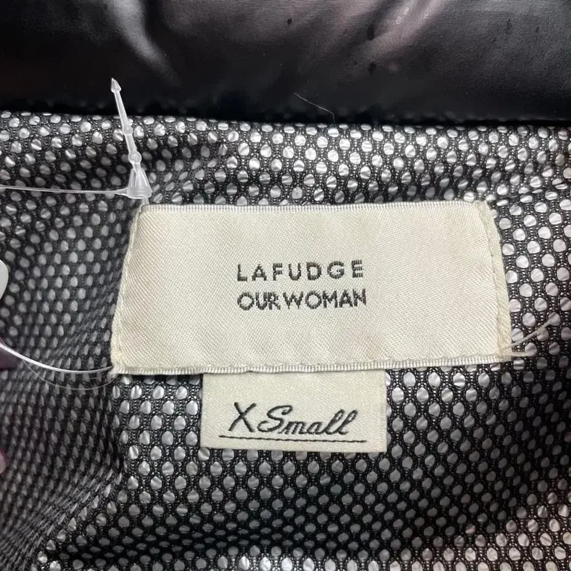 xs 라퍼지아우어우먼 누빔 다운패딩 점퍼 블랙 상품이미지6