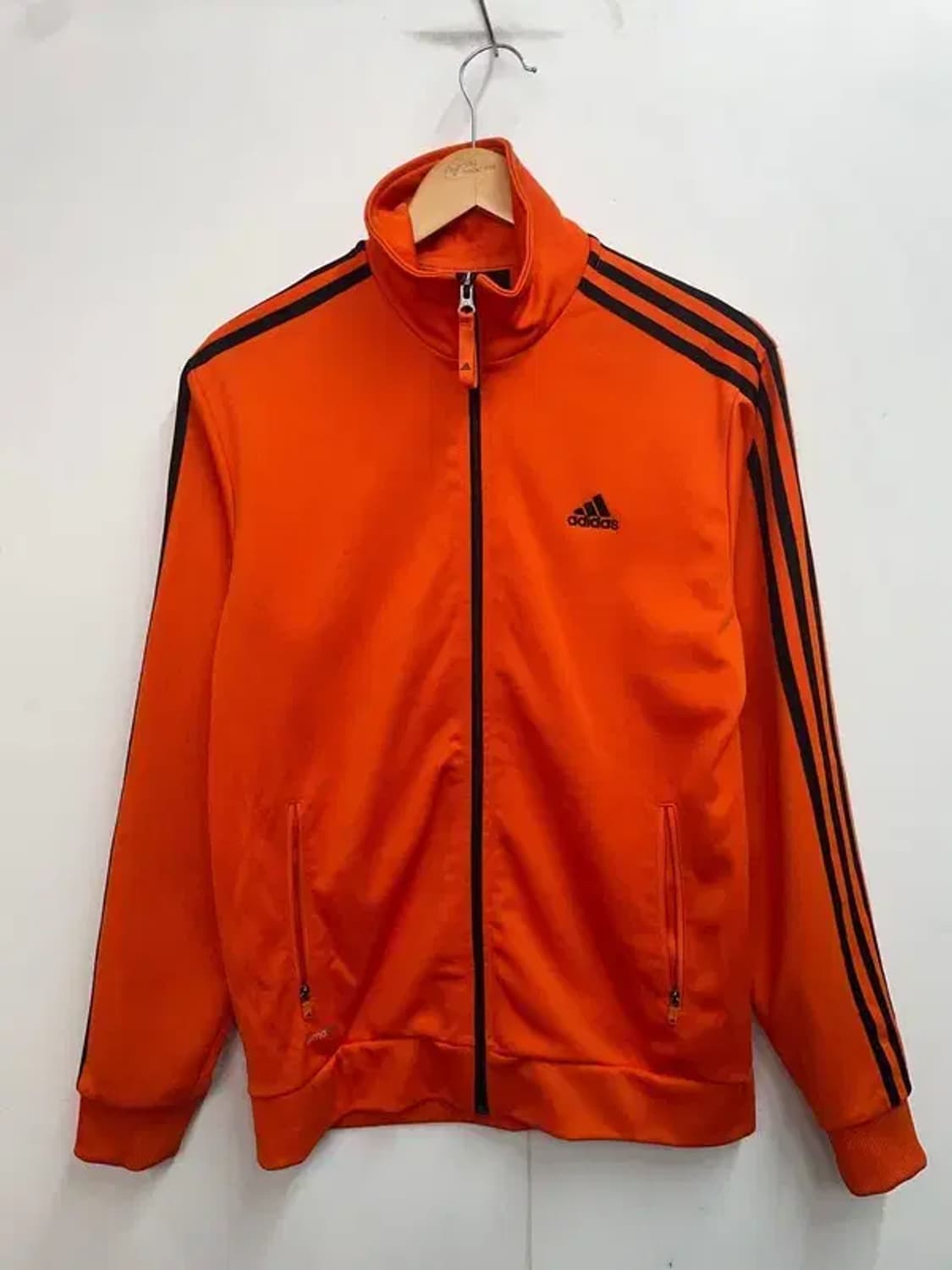 100 아디다스 og 미니멀 삼선 트랙탑 져지 오렌지 상품이미지2