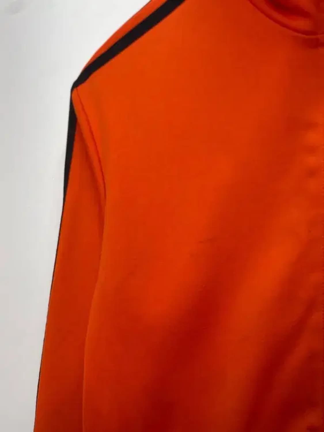 100 아디다스 og 미니멀 삼선 트랙탑 져지 오렌지 상품이미지5