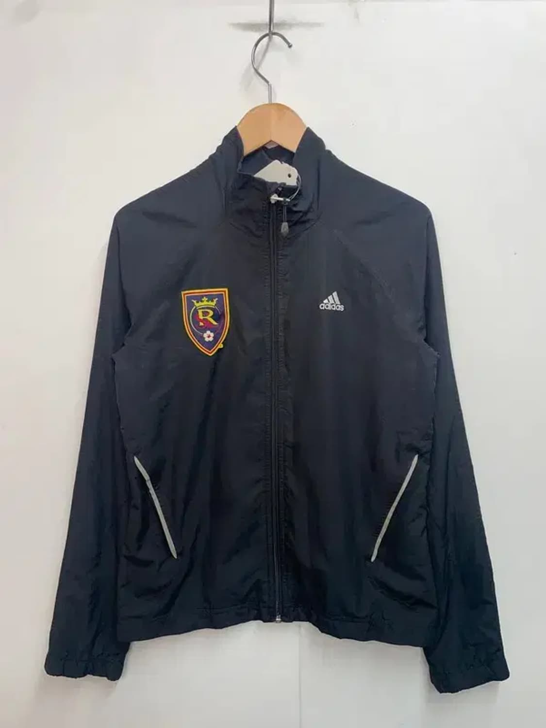 스몰 아디다스 삼선 윈드러너 자켓 블랙 상품이미지2