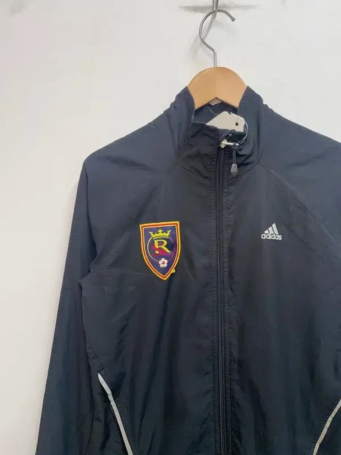 스몰 아디다스 삼선 윈드러너 자켓 블랙 상품이미지4