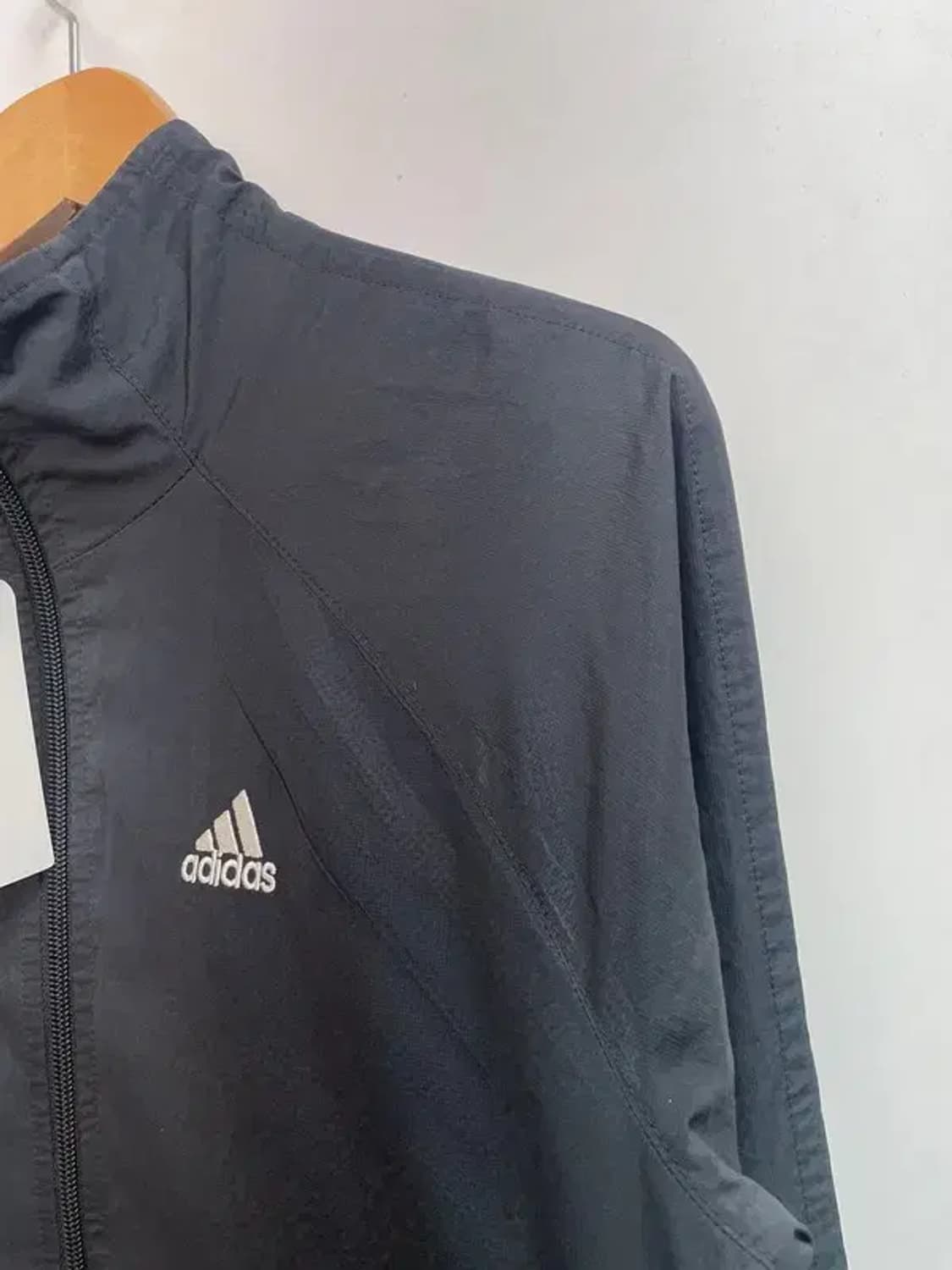 스몰 아디다스 삼선 윈드러너 자켓 블랙 상품이미지6