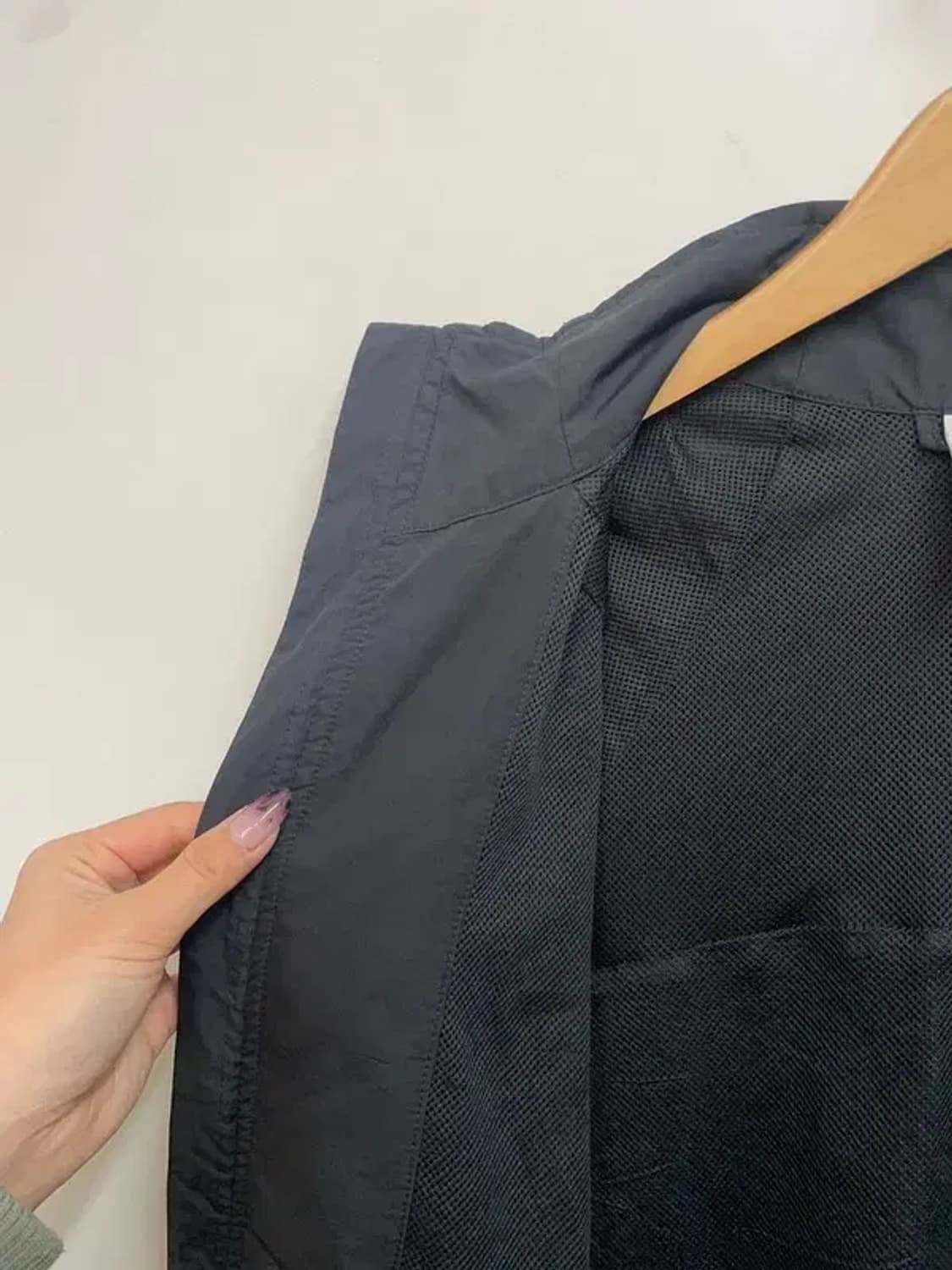 스몰 아디다스 삼선 윈드러너 자켓 블랙 상품이미지9