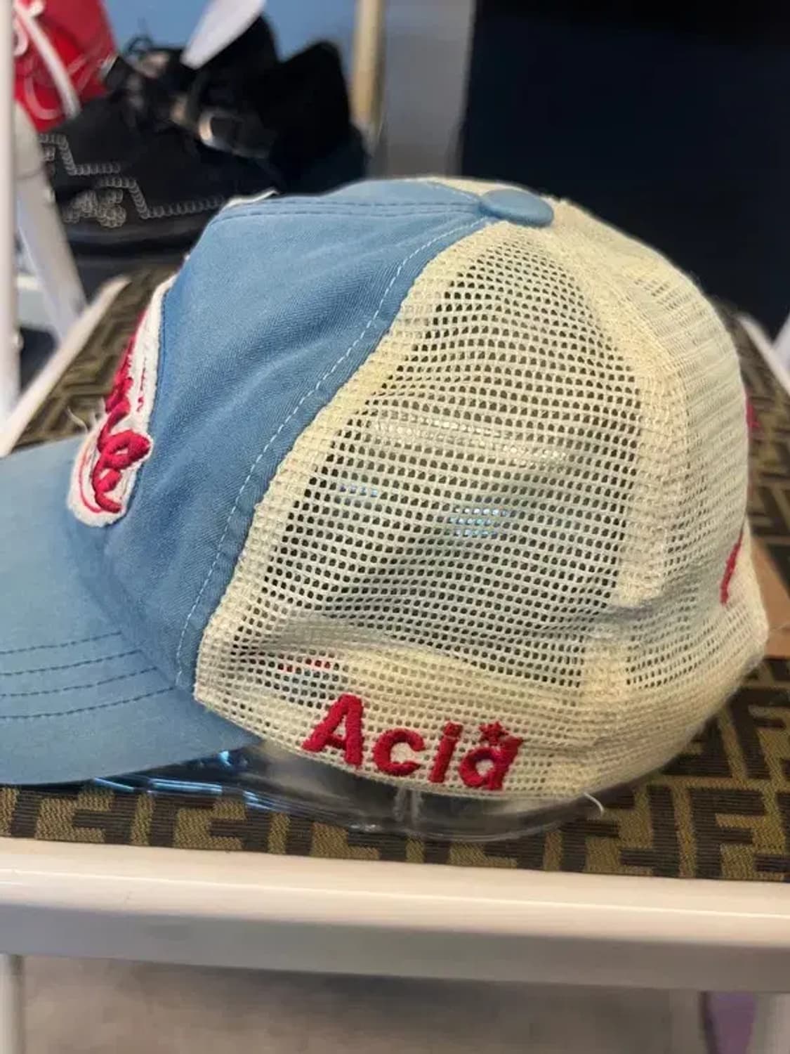 올드스쿨 빈티지 리트머스 매쉬볼캡모자 상품이미지3