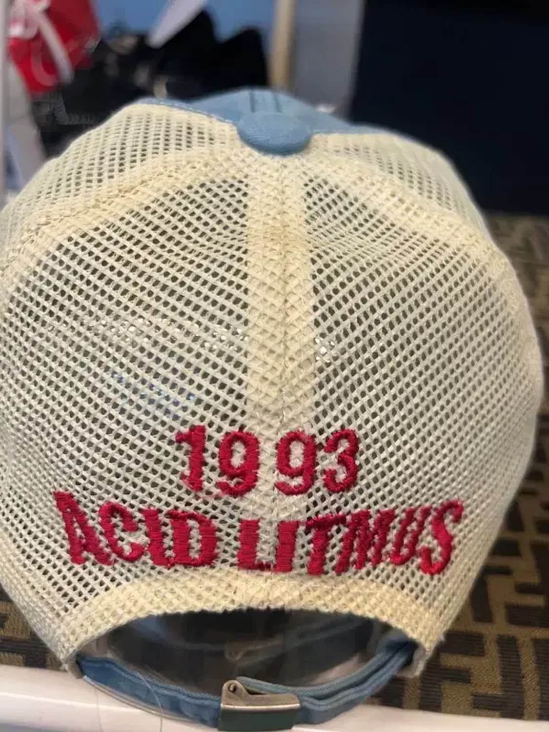 올드스쿨 빈티지 리트머스 매쉬볼캡모자 상품이미지4