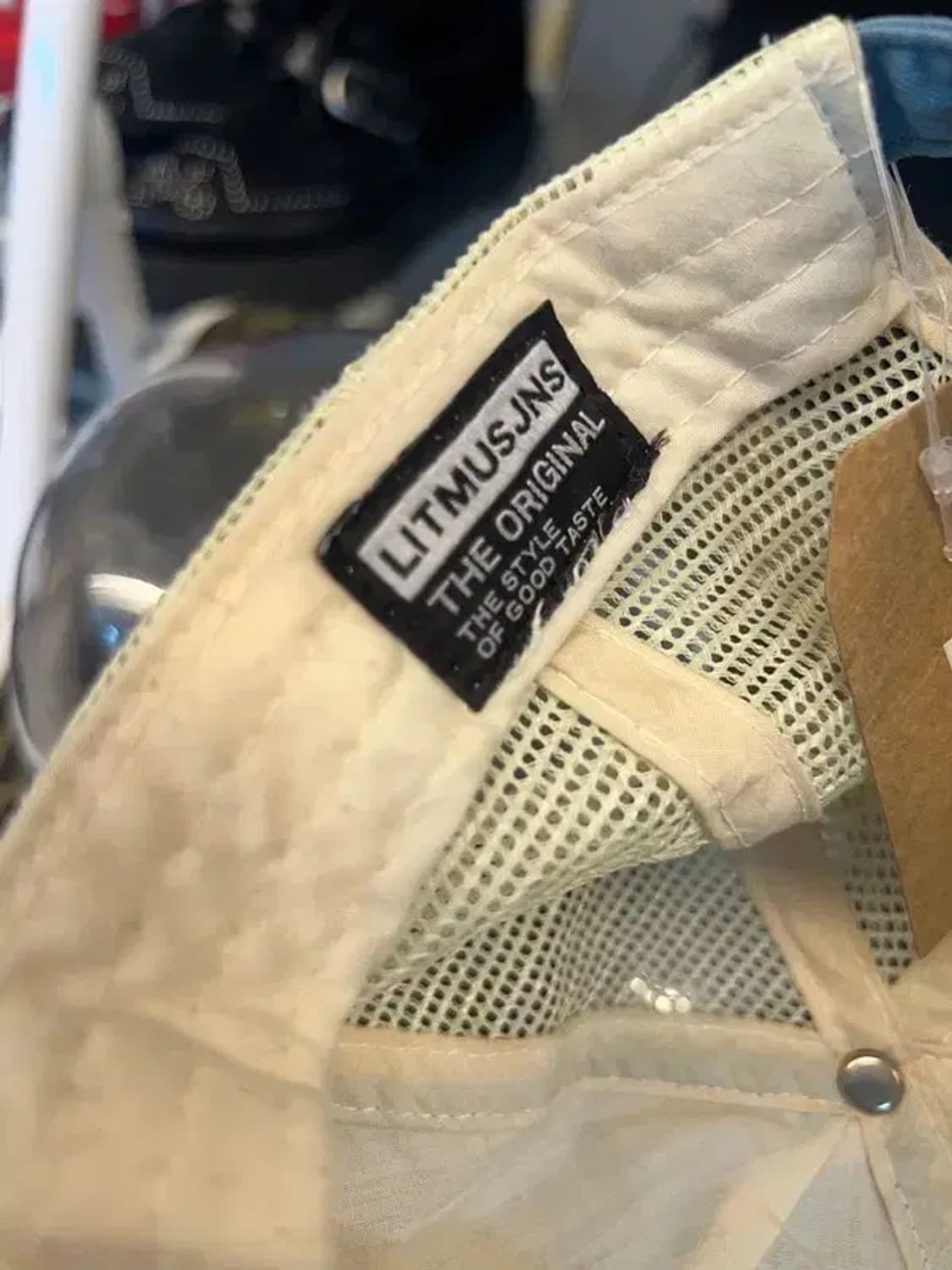 올드스쿨 빈티지 리트머스 매쉬볼캡모자 상품이미지5