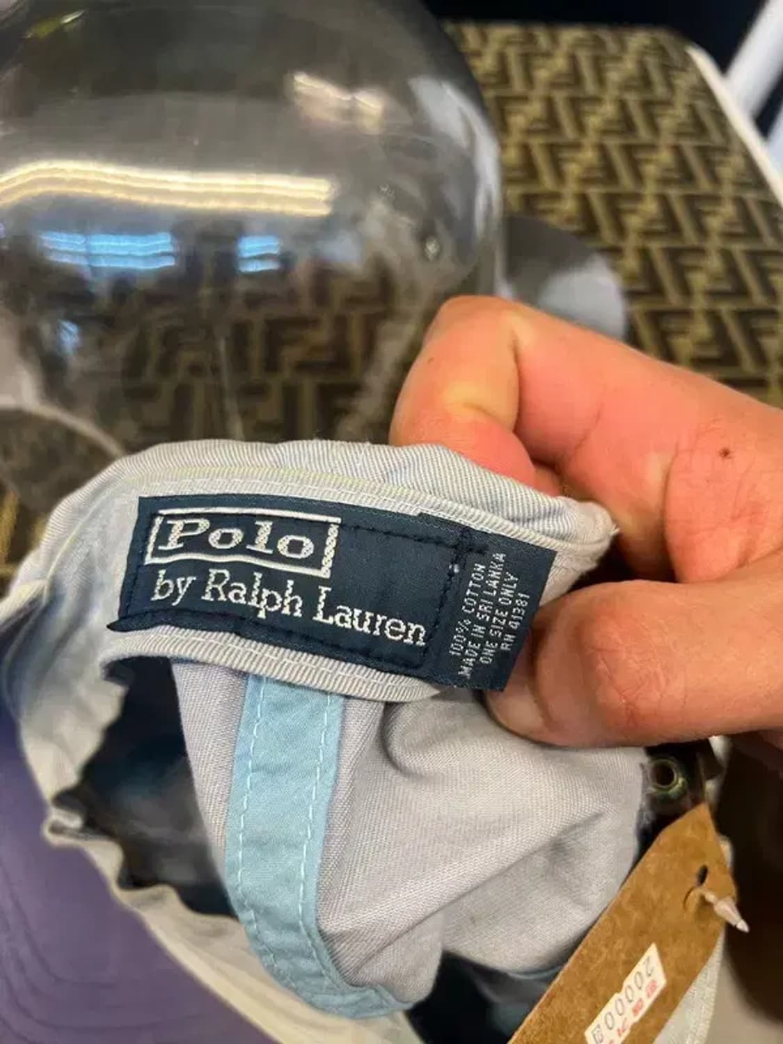 os 폴로랄프로렌 볼캡 모자 하늘색 상품이미지5