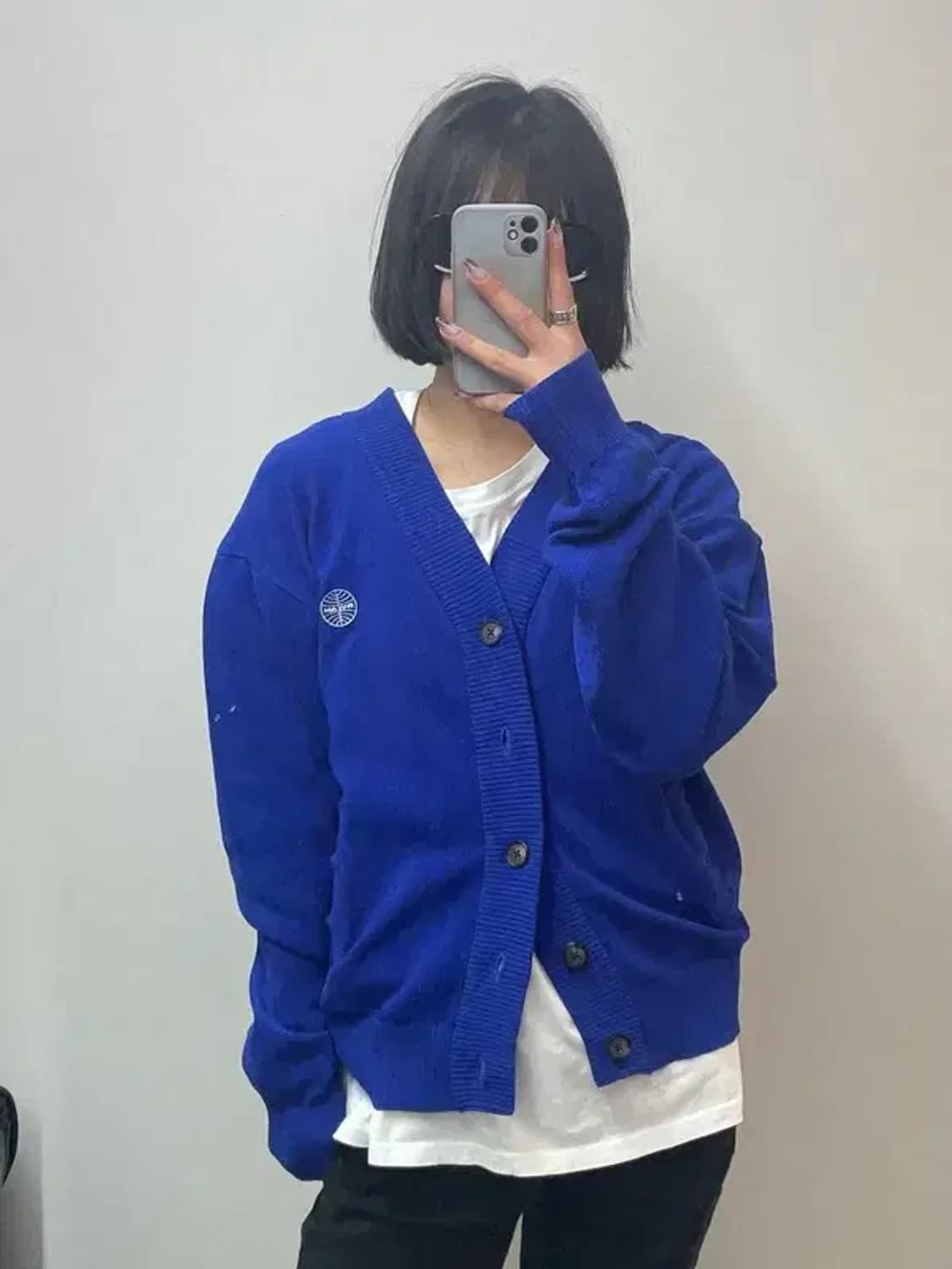 팬암 베이직 가디건 3111 시그니처블루 상품이미지1