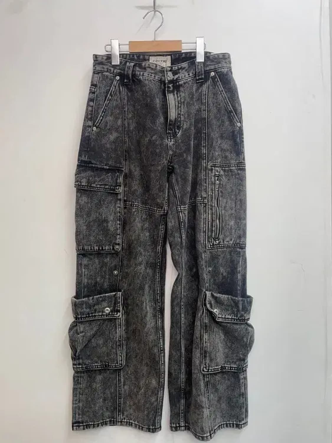 미디움 크리틱 더블 카고 데님팬츠 새상품 상품이미지2
