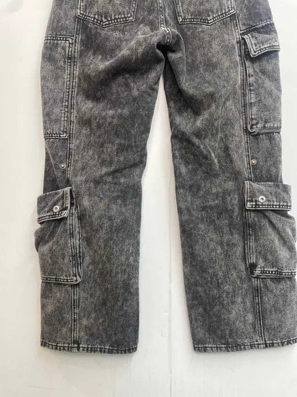미디움 크리틱 더블 카고 데님팬츠 새상품 상품이미지8