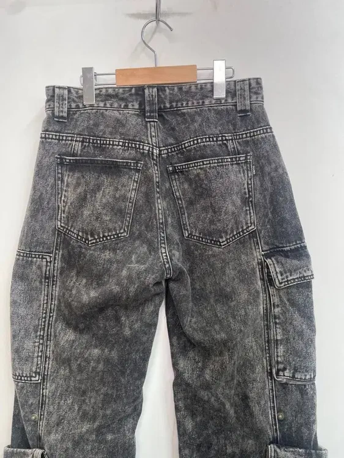 미디움 크리틱 더블 카고 데님팬츠 새상품 상품이미지9