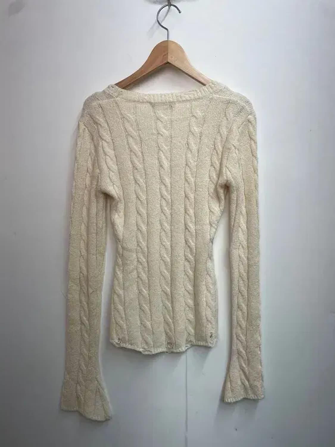 스몰 새상품 wooha 여자 꽈배기 니트 상품이미지7