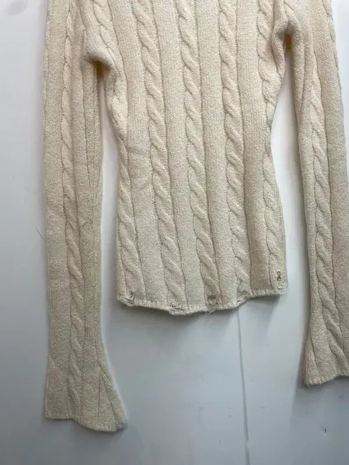 스몰 새상품 wooha 여자 꽈배기 니트 상품이미지8