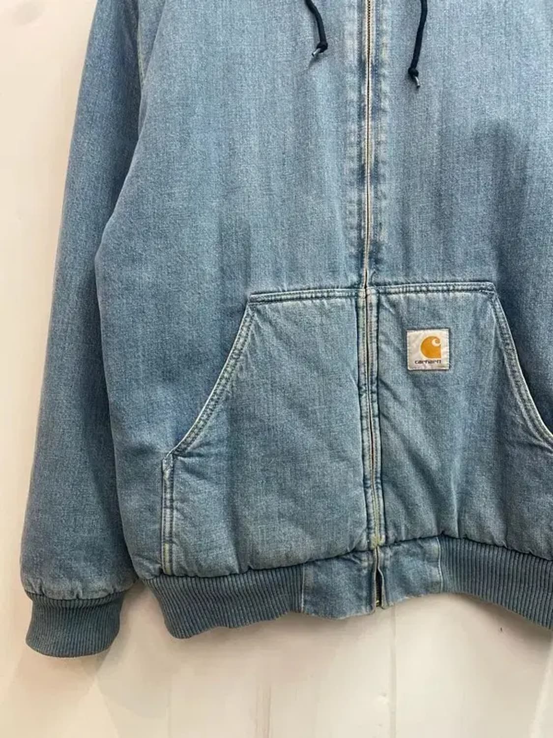 xl 칼하트WIP 데님 오버핏 액티브 자켓 상품이미지3