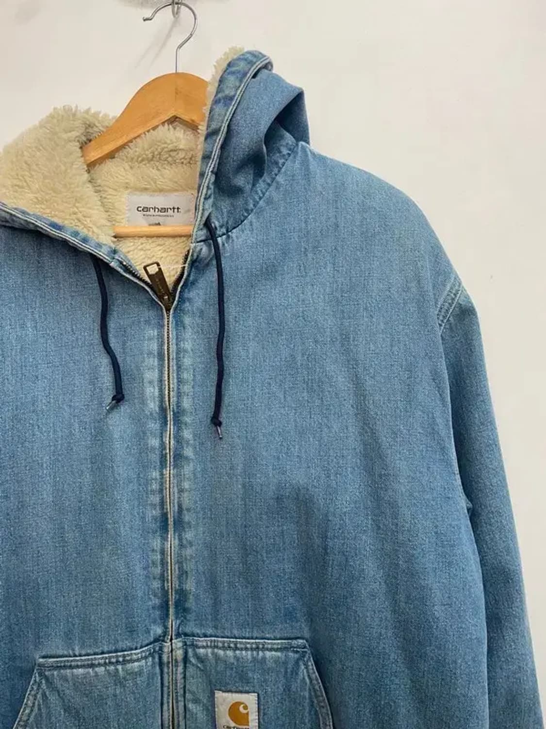 xl 칼하트WIP 데님 오버핏 액티브 자켓 상품이미지4
