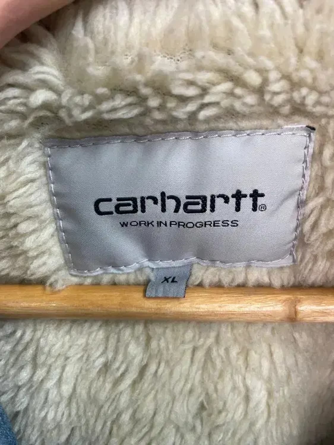 xl 칼하트WIP 데님 오버핏 액티브 자켓 상품이미지5