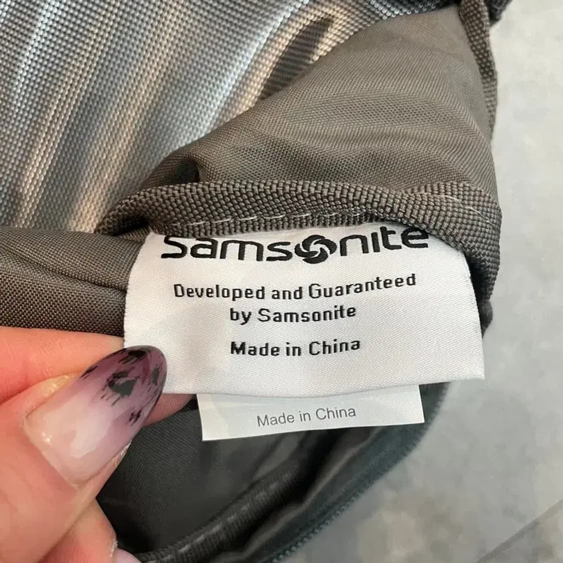 미사용 샘소나이트 크로스백 가방 상품이미지5