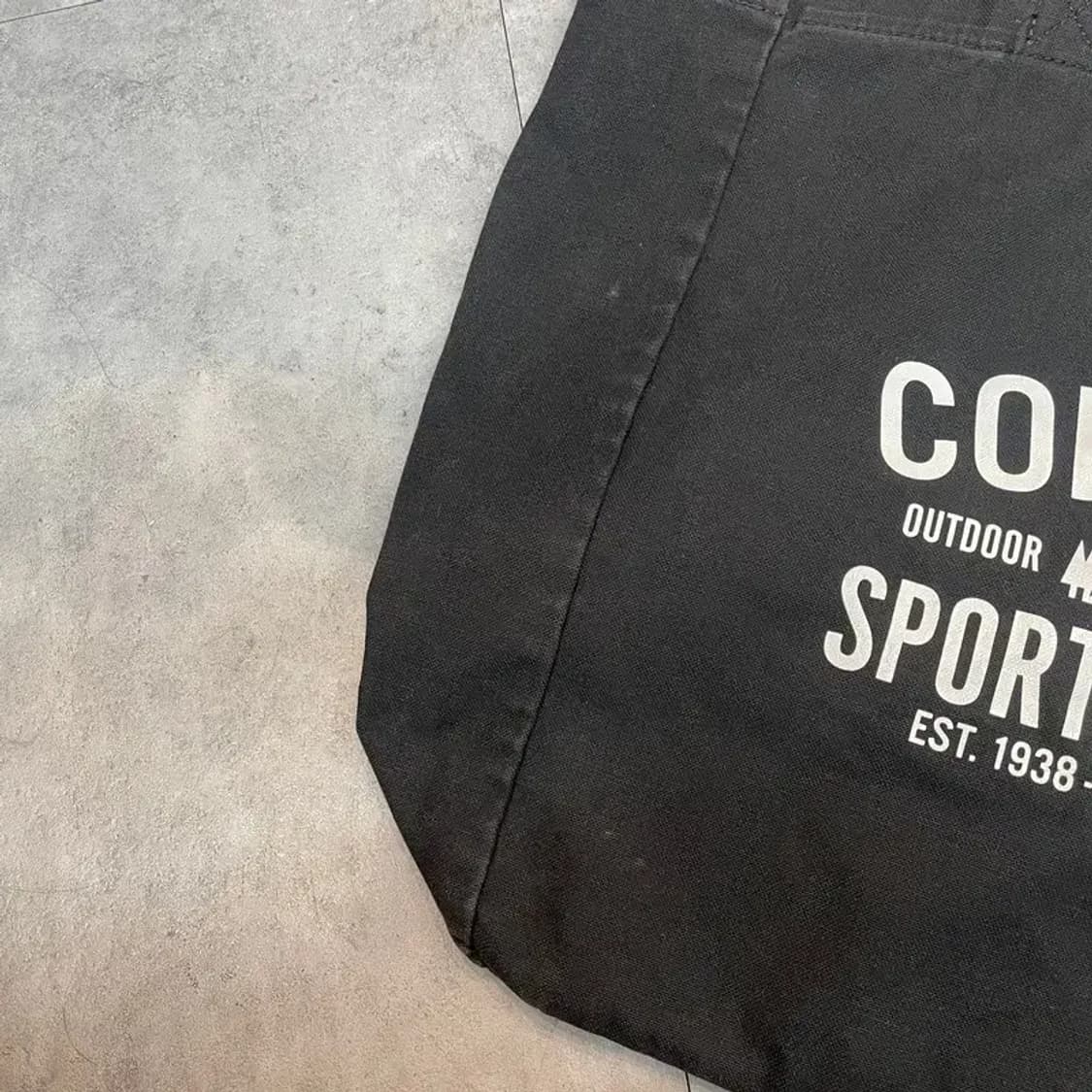 콜롬비아 블랙 토트백 가방 캔버스 상품이미지3