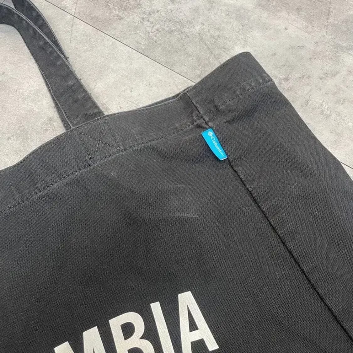 콜롬비아 블랙 토트백 가방 캔버스 상품이미지4