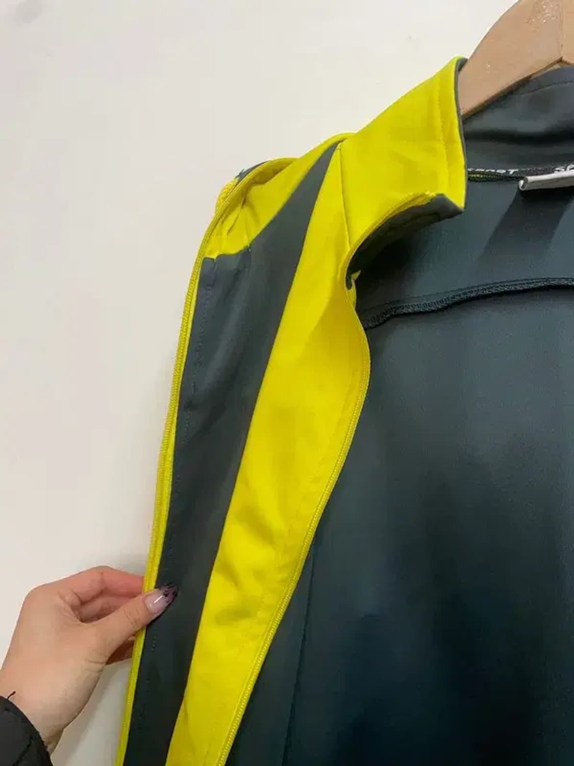 라지 아디다스 스포츠 삼선 로고 후드집업 트레이닝탑 져지 상품이미지6