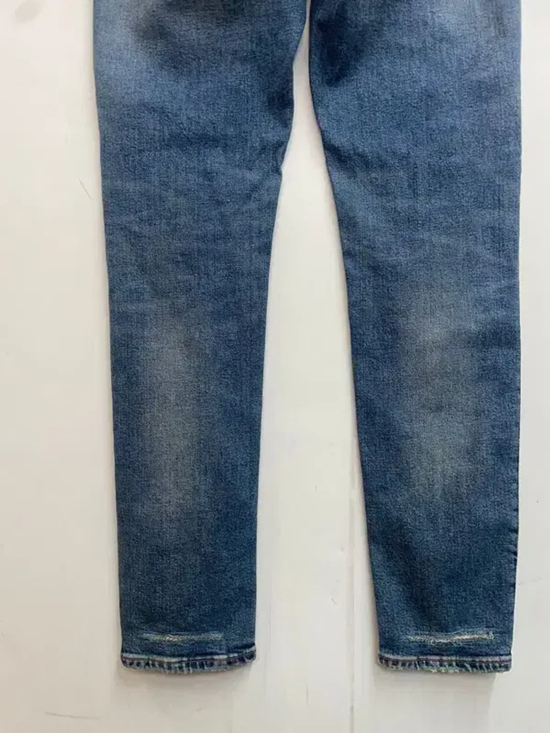 30 새상품 하이쿠레 데미지 워싱 슬림핏 청바지 팬츠 상품이미지10