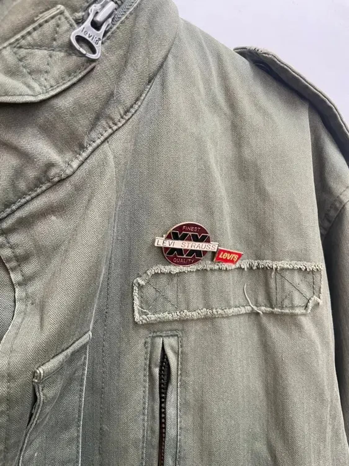 라지 리바이스 밀리터리 워크 야상 자켓 상품이미지5