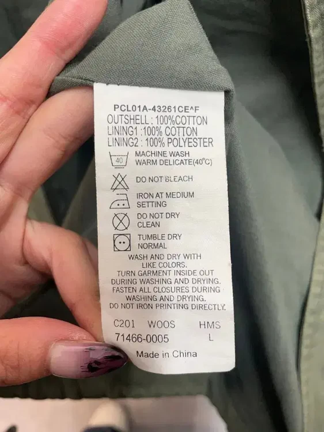 라지 리바이스 밀리터리 워크 야상 자켓 상품이미지8