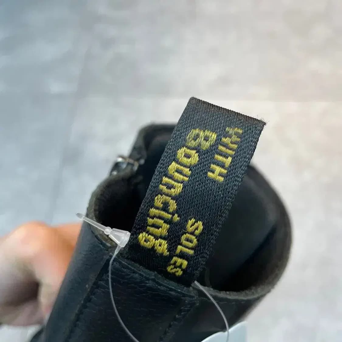 38 닥터마틴  1B60 벡스 블랙 롱부츠 상품이미지5