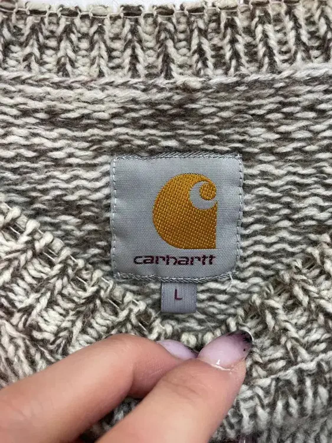 칼하트 jacky 울 오버핏 울 스웨터 니트 상품이미지6