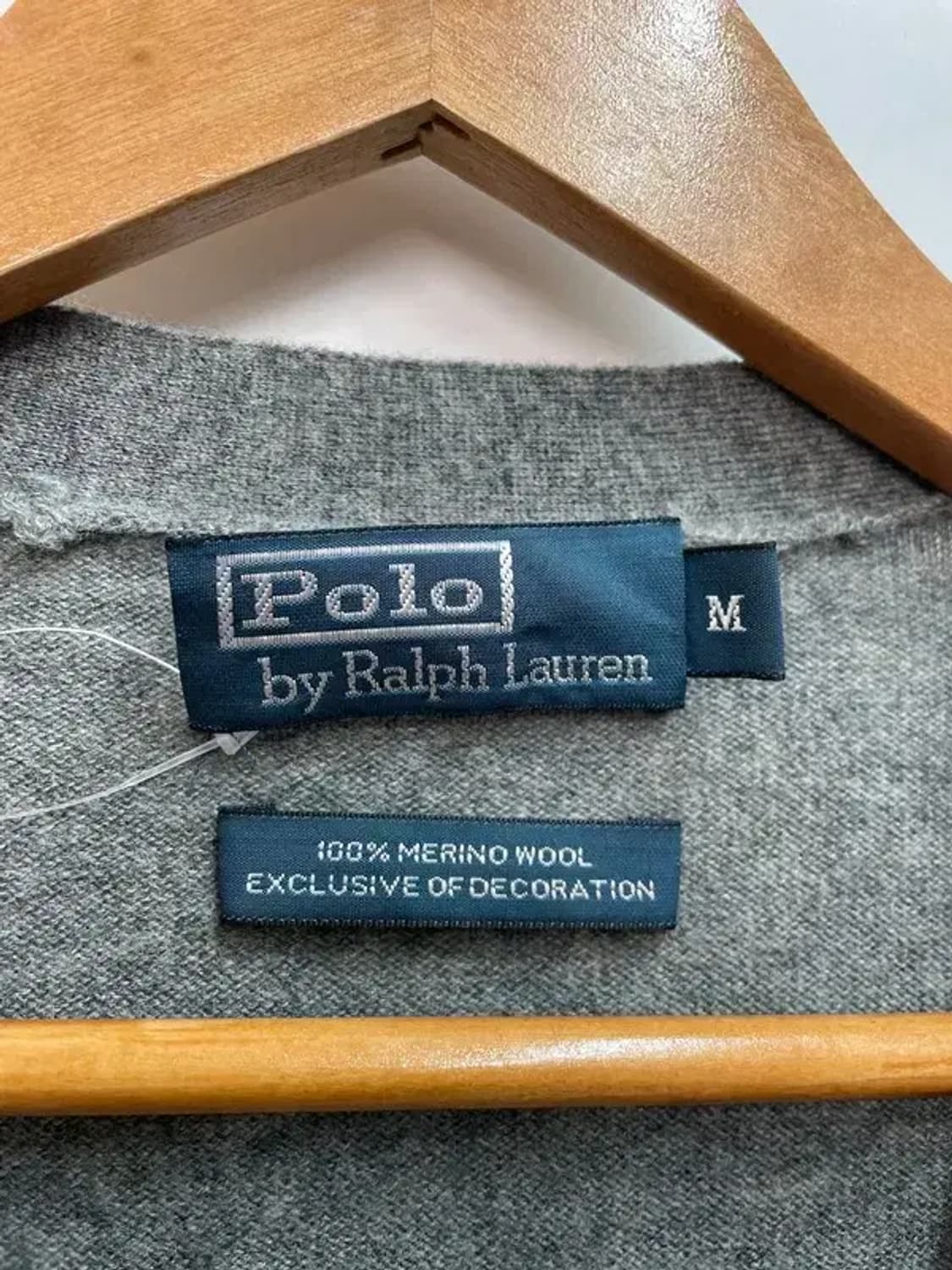 미디움 폴로랄프로렌 모 그레이 가디건 상품이미지5