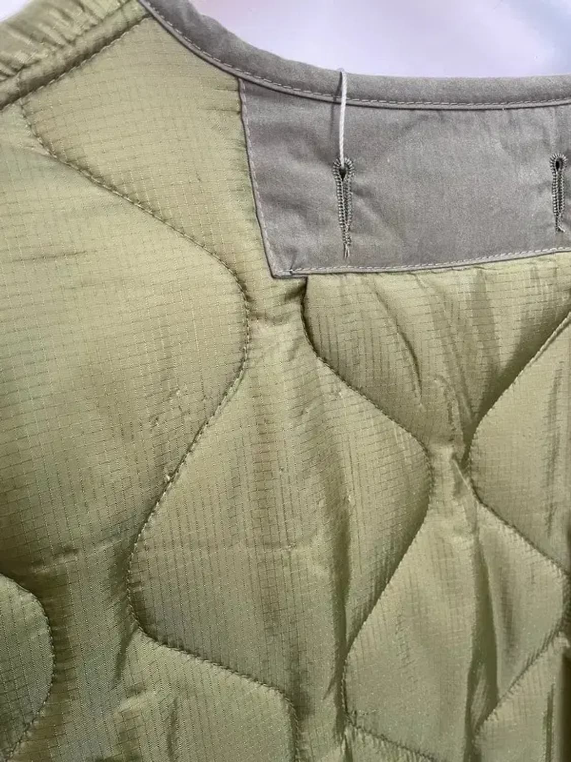 xl 새상품 슬로우 스탠다드 퀼팅 자켓 누빔깔깔이 상품이미지10