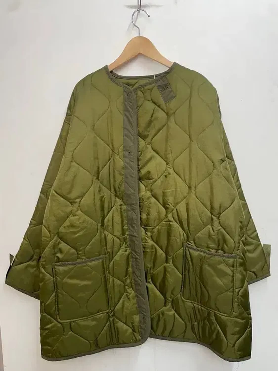 xl 새상품 슬로우 스탠다드 퀼팅 자켓 누빔깔깔이 상품이미지2