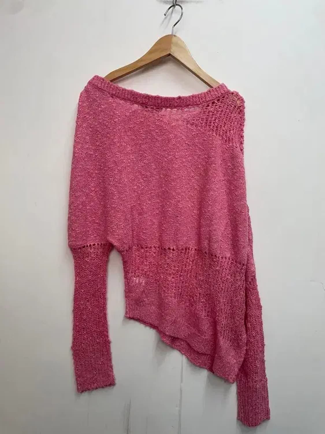 스몰 새상품 wooha 여자 언발란스 니트 상품이미지7